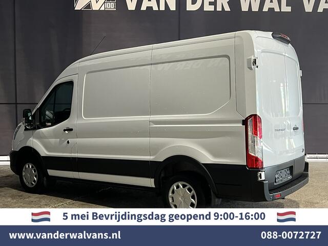 Ford TRANSIT 2.0 TDCI 131pk L2H2 Euro6 Airco | LED | Cruisecontrol | Verwarmde voorruit Parkeersensoren, Bijrijdersbank
