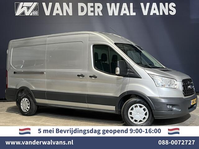 Ford TRANSIT 2.0 TDCI 131pk Automaat L3H2 inrichting Euro6 Airco | Camera | LED | Trekhaak Cruisecontrol, Parkeersensoren, Bijrijdersbank