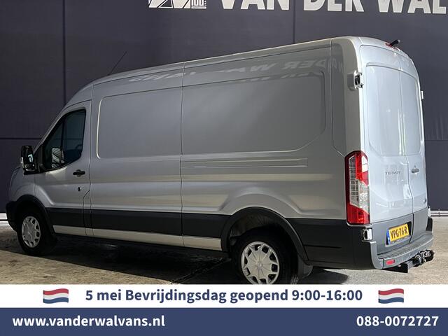 Ford TRANSIT 2.0 TDCI 131pk Automaat L3H2 inrichting Euro6 Airco | Camera | LED | Trekhaak Cruisecontrol, Parkeersensoren, Bijrijdersbank
