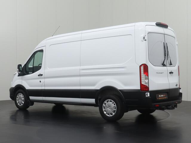 Ford TRANSIT 2.0TDCi 185PK L3H2 | Kastinrichting | Trekhaak | Airco | Cruise | 3-Persoons