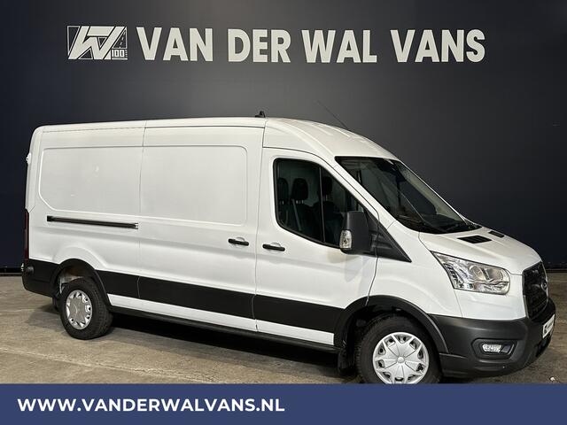 Ford TRANSIT 2.0 TDCI 131pk L3H2 Euro6 Airco | Camera | Navigatie | Android Auto | Stoelverwarming Verwarmde voorruit, Cruisecontrol, Parkeersensoren, Elektrisch verstelbare bestuurdersstoel, Bijrijdersbank