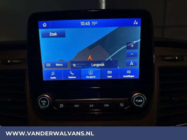 Ford TRANSIT 2.0 TDCI 131pk L3H2 Euro6 Airco | Camera | Navigatie | Android Auto | Stoelverwarming Verwarmde voorruit, Cruisecontrol, Parkeersensoren, Elektrisch verstelbare bestuurdersstoel, Bijrijdersbank