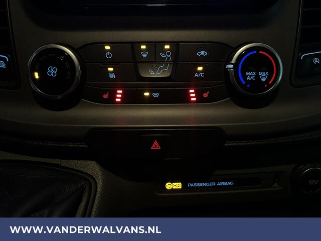 Ford TRANSIT 2.0 TDCI 131pk L3H2 Euro6 Airco | Camera | Navigatie | Android Auto | Stoelverwarming Verwarmde voorruit, Cruisecontrol, Parkeersensoren, Elektrisch verstelbare bestuurdersstoel, Bijrijdersbank