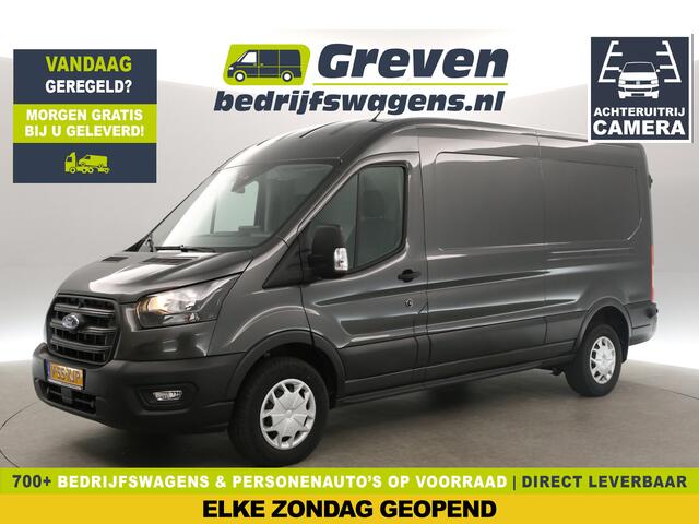 Ford TRANSIT 350 2.0 TDCI L3H2 Trend | NIEUW | BPM Vrij | Airco Carplay Camera Cruise Navigatie PDC Stoelverwarming Trekhaak