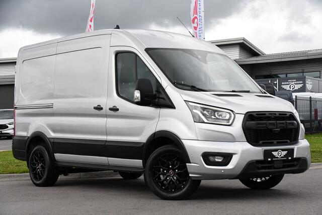 Ford TRANSIT 350 2.0 TDCI L2H2 Limited Raptor Edition Adaptieve Cruise, Camera, Carplay, 185pk, LED, NAVI, Automaat, Trekhaak, Uniek!