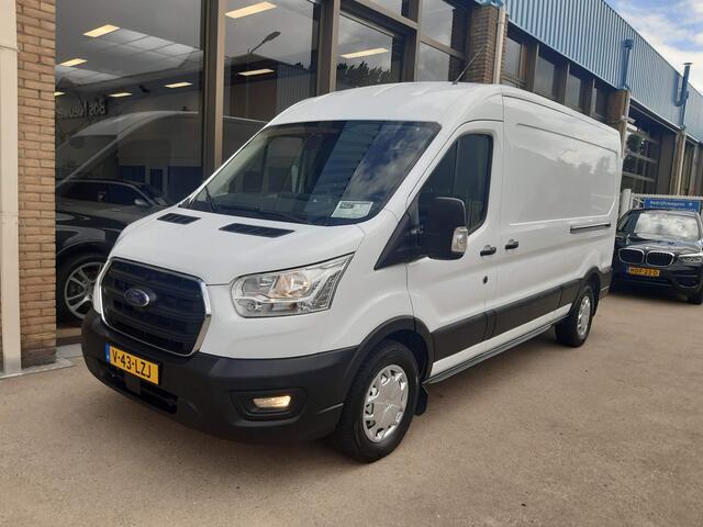 Ford TRANSIT 170Pk TDCI L3H2 Autm. L & R Schuifdeur ZONDER KRASSEN & DEUKEN Airco Cruisecontrol Camera Trekhaak 1850Kg