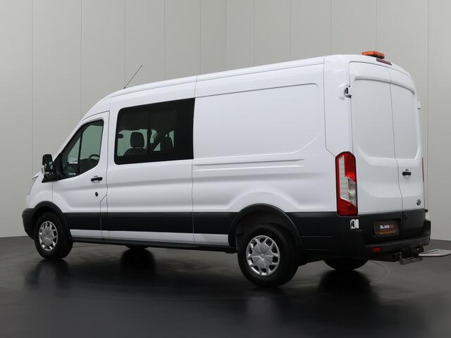Ford TRANSIT 2.0TDCi 130PK L3H2 Dubbele Cabine 7-Persoons | Navigatie | Camera | Trekhaak | Airco | Cruise