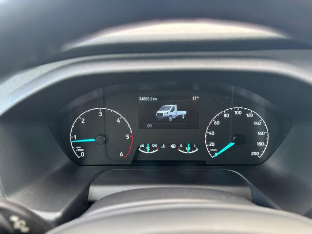 Ford TRANSIT 350 2.0 TDCI L3H1 DC Trend RWD 7PERSOONS I OPEN LAADBAK |Dubbele Cabine I Airco I Cruise I Trekhaak | Apple Carplay/Android Auto |