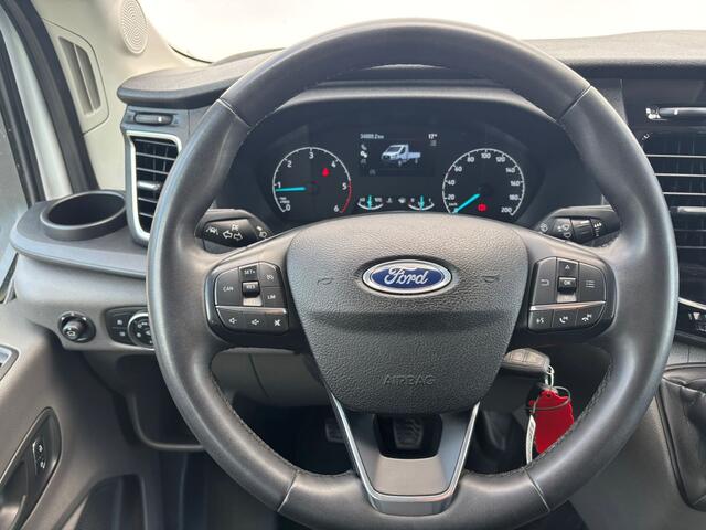 Ford TRANSIT 350 2.0 TDCI L3H1 DC Trend RWD 7PERSOONS I OPEN LAADBAK |Dubbele Cabine I Airco I Cruise I Trekhaak | Apple Carplay/Android Auto |