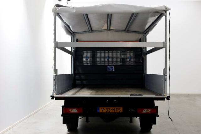 Ford TRANSIT 350 2.0 TDCI 130pk 4x4 L3H1 Trend D.C. Open laadbak met huif 06-2021