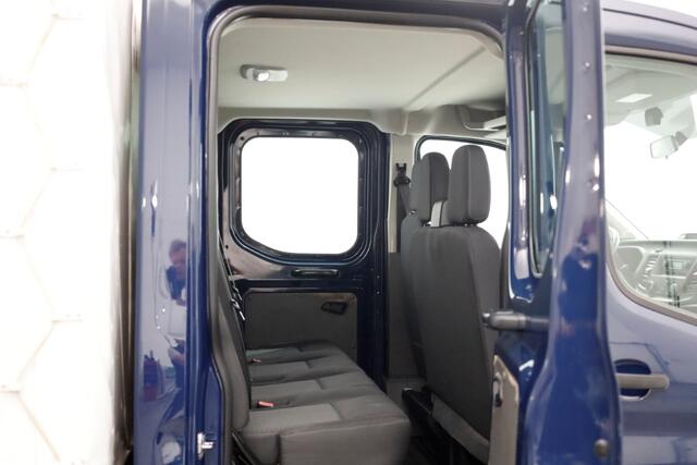 Ford TRANSIT 350 2.0 TDCI 130pk 4x4 L3H1 Trend D.C. Open laadbak met huif 06-2021