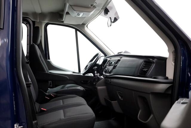 Ford TRANSIT 350 2.0 TDCI 130pk 4x4 L3H1 Trend D.C. Open laadbak met huif 06-2021