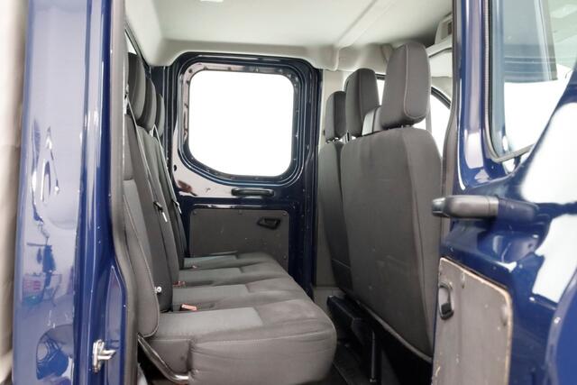 Ford TRANSIT 350 2.0 TDCI 130pk 4x4 L2H1 Trend D.C. Open laadbak met huif 06-2020