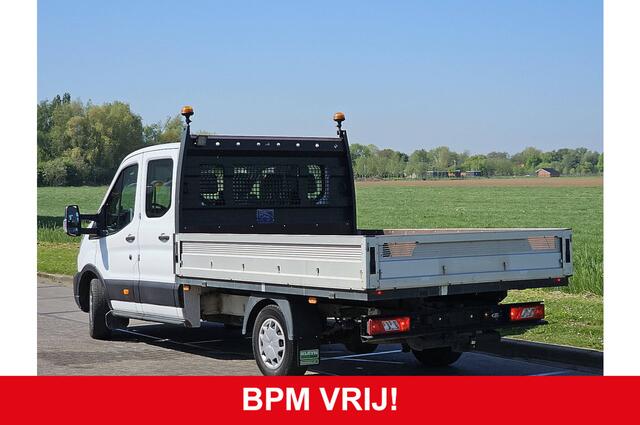Ford TRANSIT 350 2.0 TDCI L4H1 DC Trend Open Laadbak, Adaptieve Cruise, Airco, Trekhaak, Camera, 170 PK, Euro6!