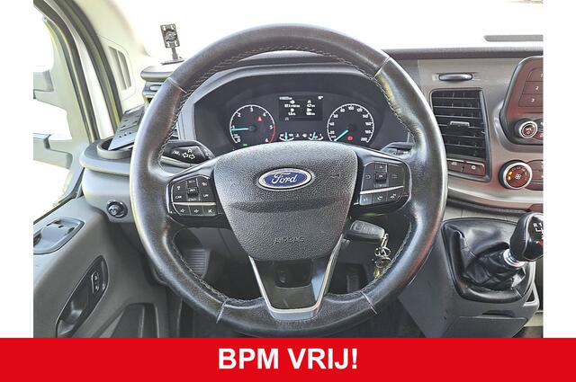 Ford TRANSIT 350 2.0 TDCI L4H1 DC Trend Open Laadbak, Adaptieve Cruise, Airco, Trekhaak, Camera, 170 PK, Euro6!