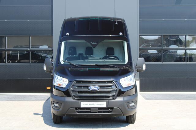 Ford TRANSIT 350 2.0 TDCI L4H3 Trend 165pk RWD - 3500kg trekgewicht - Dubbellucht - 360 Camera - ACC - Trekhaak - Navigatie - Carplay - Rijklaar