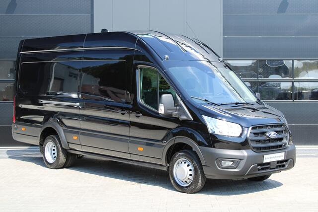 Ford TRANSIT 350 2.0 TDCI L4H3 Trend 165pk RWD - 3500kg trekgewicht - Dubbellucht - 360 Camera - ACC - Trekhaak - Navigatie - Carplay - Rijklaar