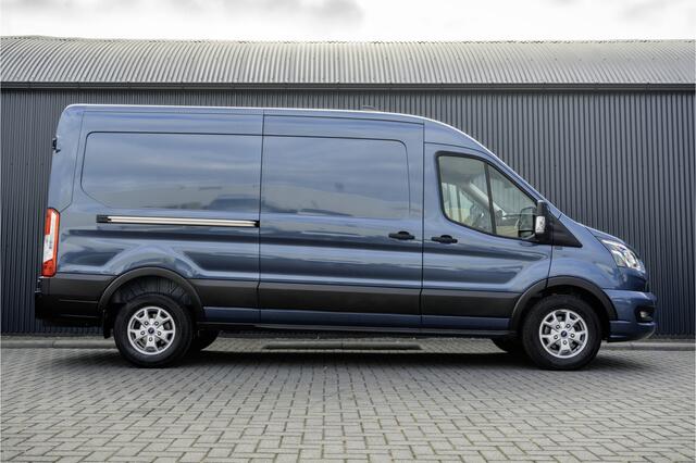 Ford TRANSIT 350 TDCI | L3H2 | Limited | LED | Camera | 12" Display | CarPlay | Navi | Zijschuifdeur R+L | Cruise | Climate | PDC | Eco | Euro 6