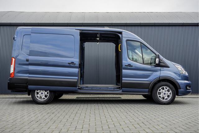Ford TRANSIT 350 TDCI | L3H2 | Limited | LED | Camera | 12" Display | CarPlay | Navi | Zijschuifdeur R+L | Cruise | Climate | PDC | Eco | Euro 6