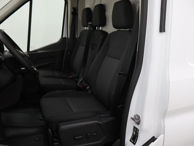 Ford TRANSIT 350 | 2.0 TDCI | L3 H2 | TREND | TREKHAAK 2500 KG AHW | CLIMATE CONTROL | NAVIGATIE | PARKEERSENSOREN V+A | CRUISE CONTROL | BIJRIJDERSBANK | LAADRUIMTE PAKKET | APPLE CARPLAY / ANDROID AUTO | STOEVERWARMING