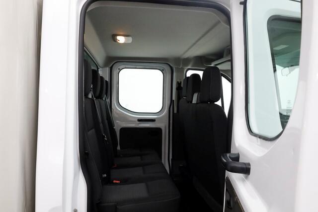 Ford TRANSIT 2.0 TDCI 130pk L2H1 Trend D.C. Open Laadbak met huif 05-2020