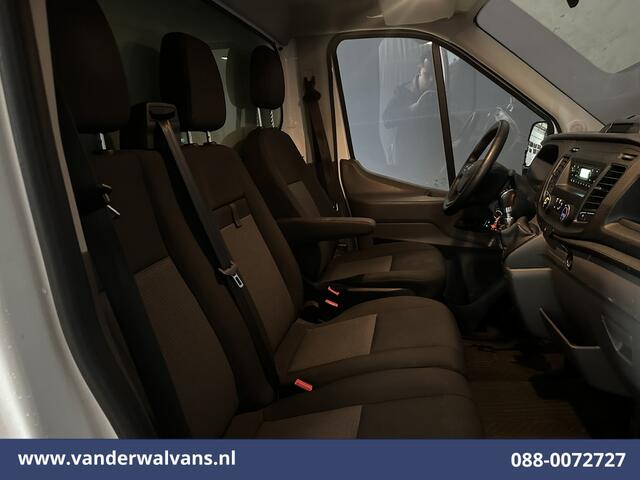 Ford TRANSIT 2.0 TDCI 130pk Bakwagen 233cm Hoog Laadklep Zijdeur Euro6 Airco | Lat om Lat Betimmering Bijrijdersbank
