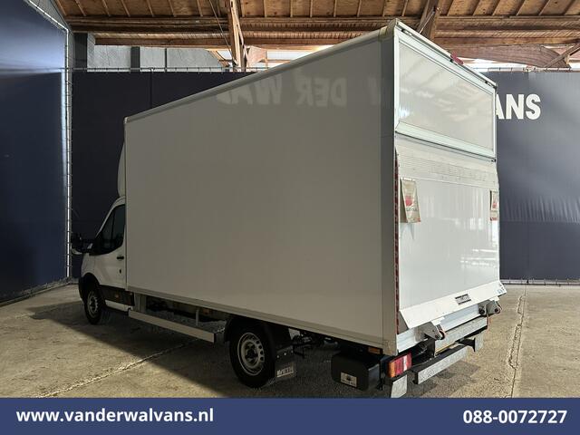 Ford TRANSIT 2.0 TDCI 130pk Bakwagen 233cm Hoog Laadklep Zijdeur Euro6 Airco | Lat om Lat Betimmering Bijrijdersbank