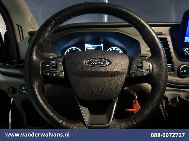 Ford TRANSIT 2.0 TDCI 130pk Bakwagen Laadklep Euro6 Airco | 951kg laadvermogen | Camera | Navigatie | Cruisecontrol LM velgen, Verwarmde voorruit, Stoelverwarming, Bijrijdersbank, 2500kg trekvermogen