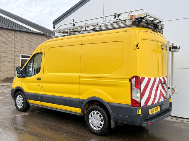 Ford TRANSIT 350 2.0 TDCI 130pk Elektrisch Imperiaal Volledige Carval Inbouw Airco Cruise Control Camera Navigatie Standkachel Parkeersensoren voor achter