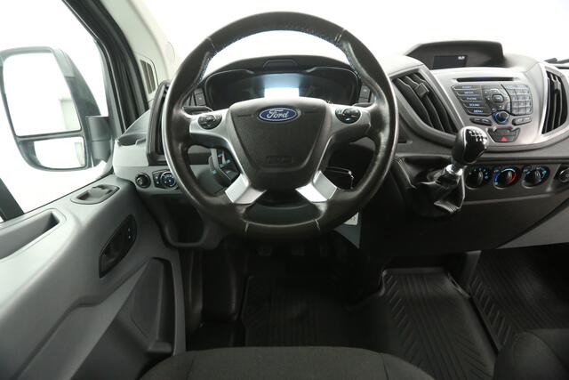 Ford TRANSIT 290 2.0 TDCI L2H2 | Airco | Camera | Cruise | 3-Zits | 2xSchuifdeur | Parkeersens.