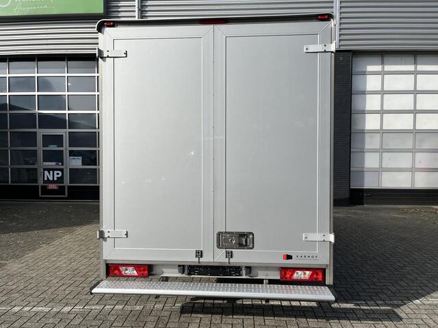 Ford TRANSIT 350 170pk L4H1 Skeletal Bakwagen! Airco / Cruise control / Karhof Gesloten Bak + Deuren / Bluetooth / Voorruitverwa. / DAB+ / LAADVERMOGEN 1303 KG / BPM VRIJ!