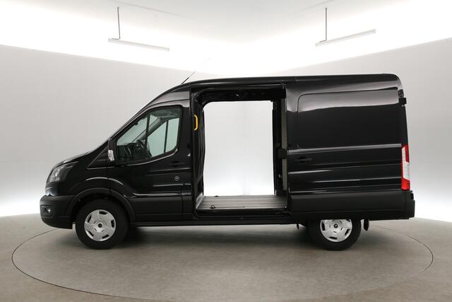 Ford TRANSIT 350 2.0 TDCI 165PK L2H2 Trend | BPM VRIJ | 2800kg | Trekh. | Aut. | Virtual Cockpit | Schuifdeur L+R | 3-Zits | Airco | Cruise | Camera | Carplay.