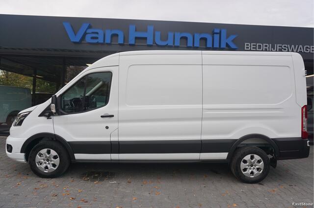 Ford TRANSIT 350L L3H2 Limited AUT-10 RWD 165PK BPM VRIJ Navi, Adap. Cruise, 360° Cam, 3.5T Trekhaak!! NR. A189
