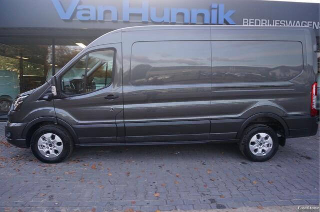 Ford TRANSIT 350L L3H2 Limited AUT-10 RWD 165PK BPM VRIJ Navi, Adap. Cruise, 360° Cam, 3.5T Trekhaak!! NR. A195