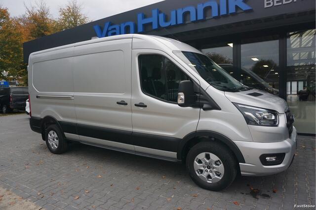 Ford TRANSIT 350L L3H2 Limited AUT-10 RWD 165PK BPM VRIJ Navi, Adap. Cruise, 360° Cam, 3.5T Trekhaak!! NR. A213