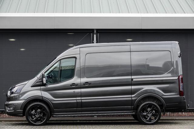 Ford TRANSIT L2H2 | 165Pk A8 Aut. | Raptor Edition | 2x Schuifdeur | Achteruitrijcamera | Trekhaak | 19'' | Magnetic Grey