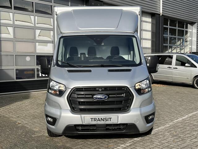 Ford TRANSIT 350 170pk L4H1 Skeletal Bakwagen! Airco / Cruise control / Karhof Gesloten Bak + Deuren / Bluetooth / Voorruitverwa. / DAB+ / LAADVERMOGEN 1303 KG / BPM VRIJ!