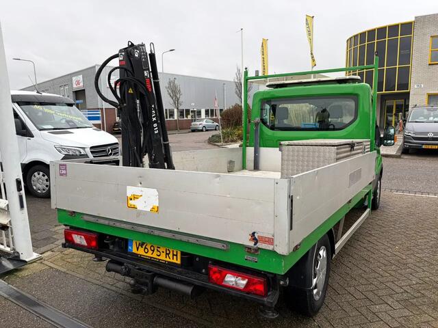 Ford TRANSIT 130pk airco open laadbak met hiab t-clx 013 kraan 2x steunpoot achter