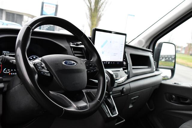 Ford TRANSIT 350 2.0 TDCI L2H2 Limited Adaptieve Cruise, Camera, Carplay, Xenon, 170pk, Automaat, Trekhaak, NAVI, 2 x Schuifdeur, Multimedia, Uniek!