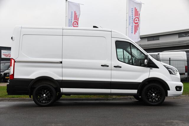 Ford TRANSIT 350 2.0 TDCI L2H2 Limited Adaptieve Cruise, Camera, Carplay, Xenon, 170pk, Automaat, Trekhaak, NAVI, 2 x Schuifdeur, Multimedia, Uniek!