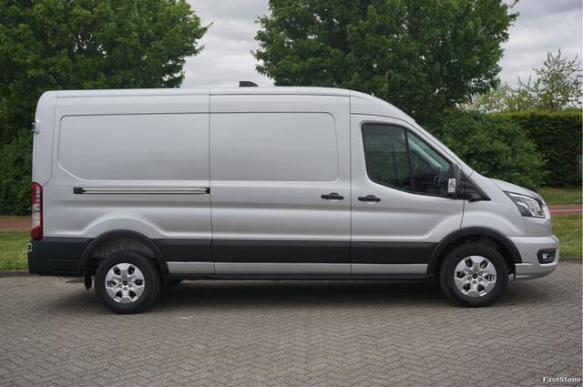 Ford TRANSIT 350L L3H2 Limited AUT-8 130PK BPM VRIJ Navi, Adap. Cruise, 360° Cam, Trekhaak, Xenon!! NR. A253