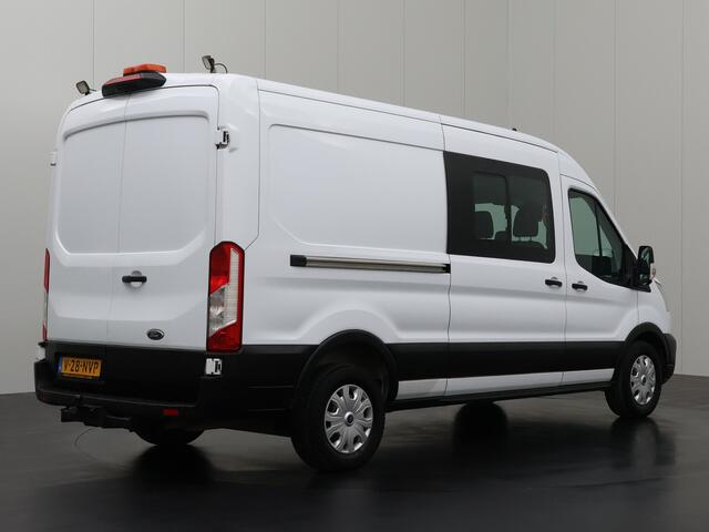 Ford TRANSIT 2.0TDCi 130PK L3H2 Dubbele Cabine 7-Persoons | Leder | Navigatie | Camera | Trekhaak 2800Kg