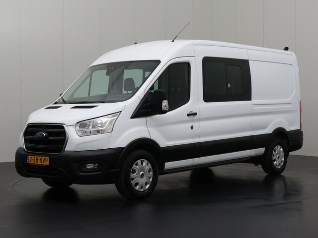 Ford TRANSIT 2.0TDCi 130PK L3H2 Dubbele Cabine 7-Persoons | Leder | Navigatie | Camera | Trekhaak 2800Kg