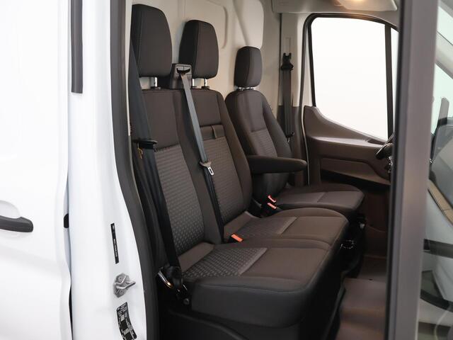 Ford TRANSIT 350 | 2.0 TDCI | L3 H2 | Trend | TREKHAAK 2500 KG AHW | CLIMATE CONTROL | NAVIGATIE | PARKEERSENSOREN V+A | CRUISE CONTROL | BIJRIJDERSBANK | LAADRUIMTE PAKKET | APPLE CARPLAY / ANDROID AUTO | STOEVERWARMING