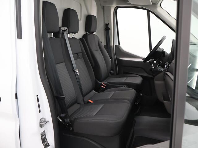 Ford TRANSIT 350 | 2.0 TDCI | L3 H2 | Trend | TREKHAAK 2500 KG AHW | CLIMATE CONTROL | NAVIGATIE | PARKEERSENSOREN V+A | CRUISE CONTROL | BIJRIJDERSBANK | LAADRUIMTE PAKKET | APPLE CARPLAY / ANDROID AUTO | STOEVERWARMING