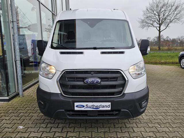 Ford TRANSIT 350 2.0 TDCI L3H2 Trend 130pk Automaat | SCI | Trekhaak | Airco | DAB | Parkeersensoren v+a | Zéér netjes!