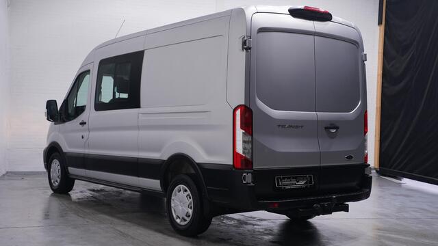 Ford TRANSIT 2.0 TDCi 130 pk L3H2 Dubbel Cabine Airco Camera, Trekhaak, PDC V+A, 6-Zits