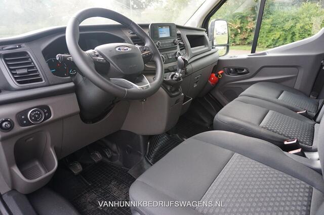 Ford TRANSIT 350L 130PK L3H3 BPM VRIJ!! Airco, Cruise, Camera, Trekhaak!! NR. J01*