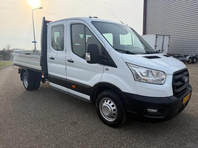 Ford TRANSIT 350 2.0TDCI Dubbelcabine Openlaadbak Airco Camera Trekhaak 10000KM