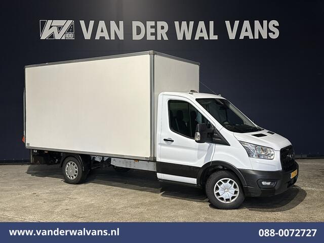 Ford TRANSIT 2.0 TDCI 161pk Bakwagen Laadklep Euro6 Airco | Cruisecontrol | Verwarmde voorruit | 1040kg laadvermogen Bijrijdersbank